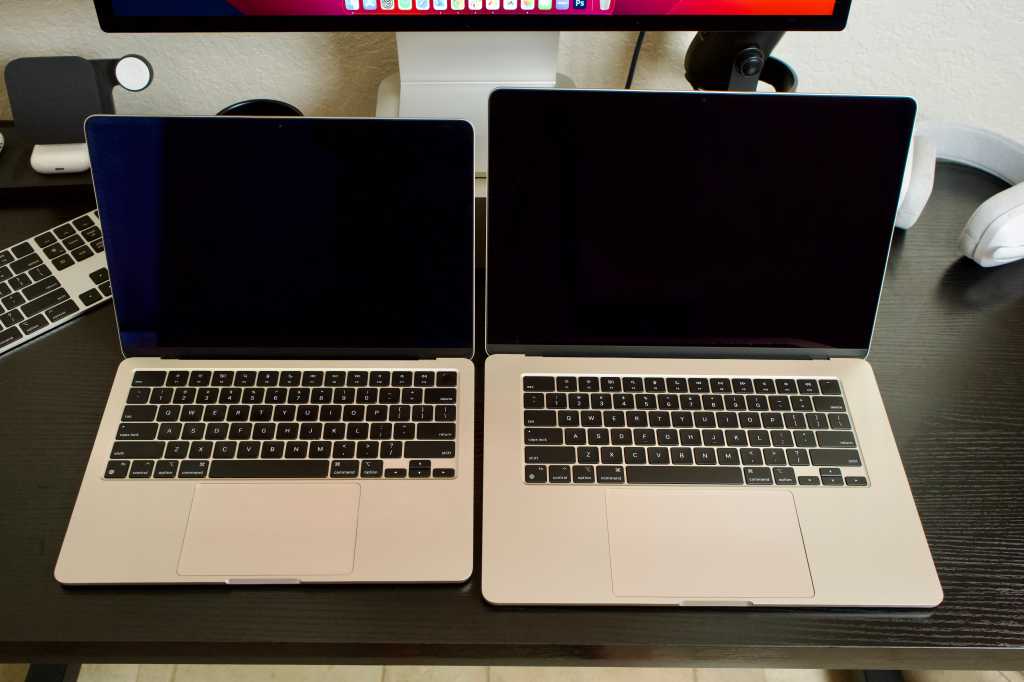 Image: Macbook Air 15 Zoll vs. Macbook Pro M2 im direkten Testvergleich