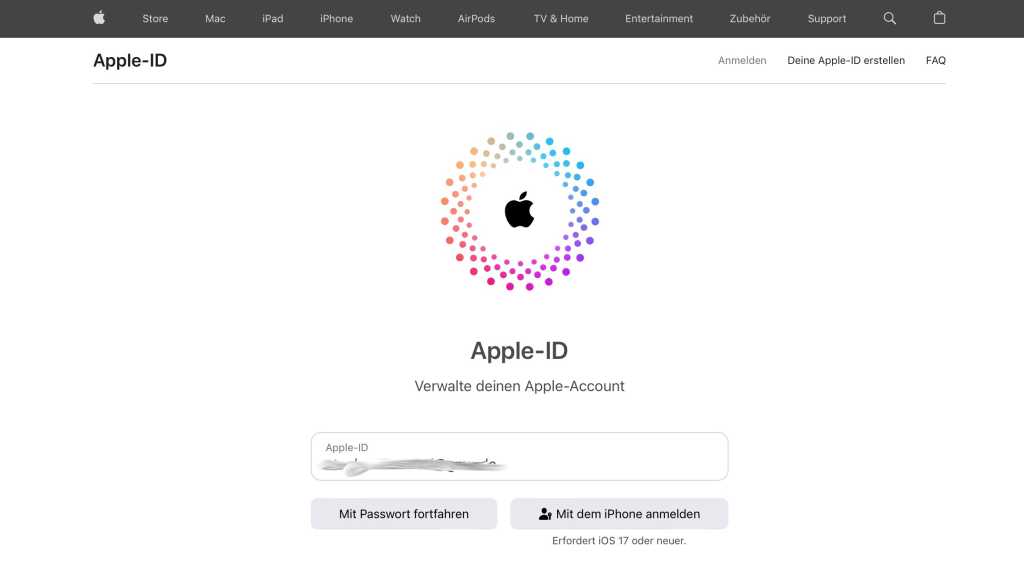 Image: Passkeys mit iOS 17: Mehr Sicherheit fÃ¼r die Apple-ID