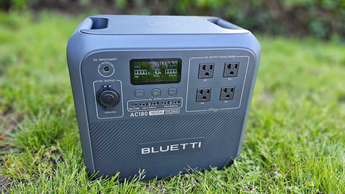 Bluetti AC180 power station review: Super efficient, super value