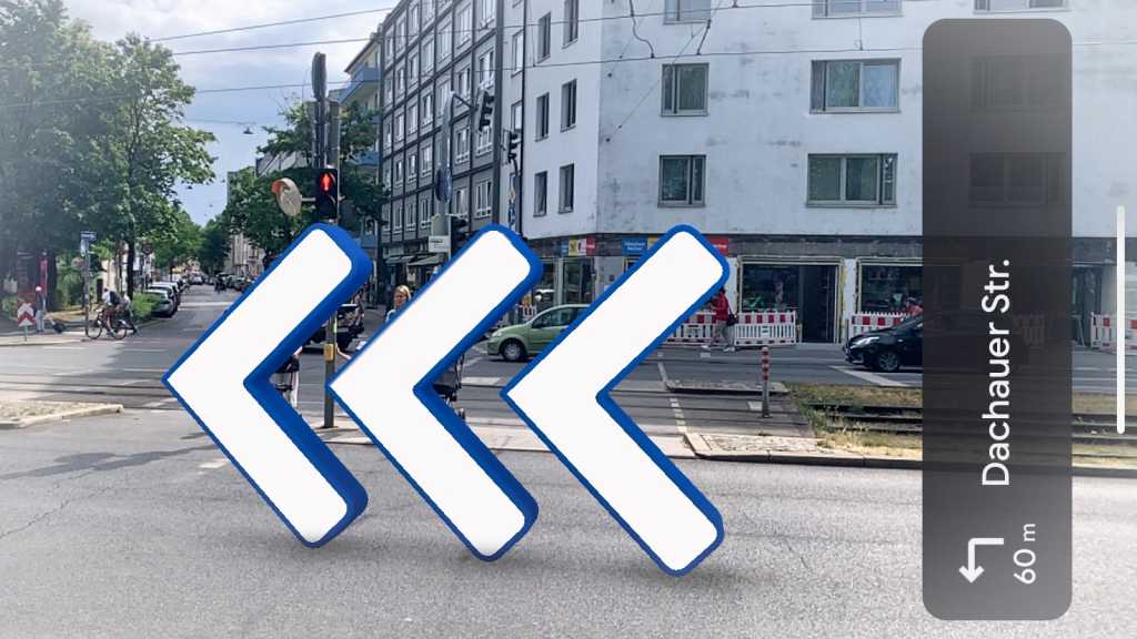 Image: Neue AR-Funktionen in Apple Karten und Google Maps auf dem iPhone erklÃ¤rt