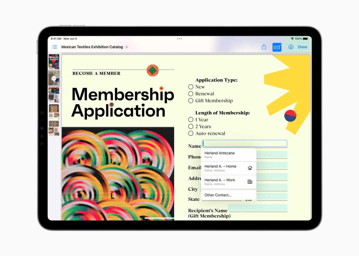 iPadOS 17 PDF