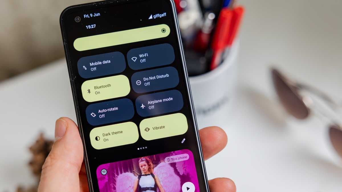 Asus Zenfone 10_quick settings