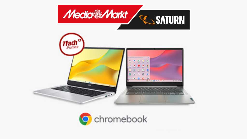 Image: Top-Deals zu Chromebooks von Lenovo und Acer bei Media Markt und Saturn