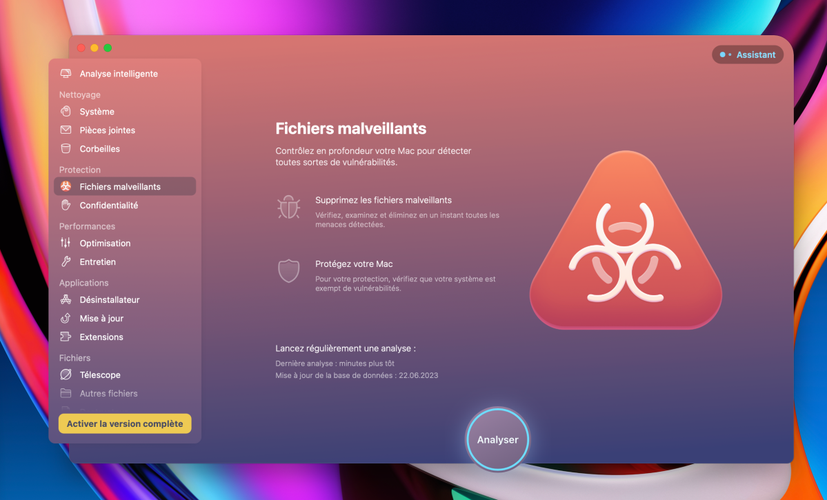 test de CleanMyMac X