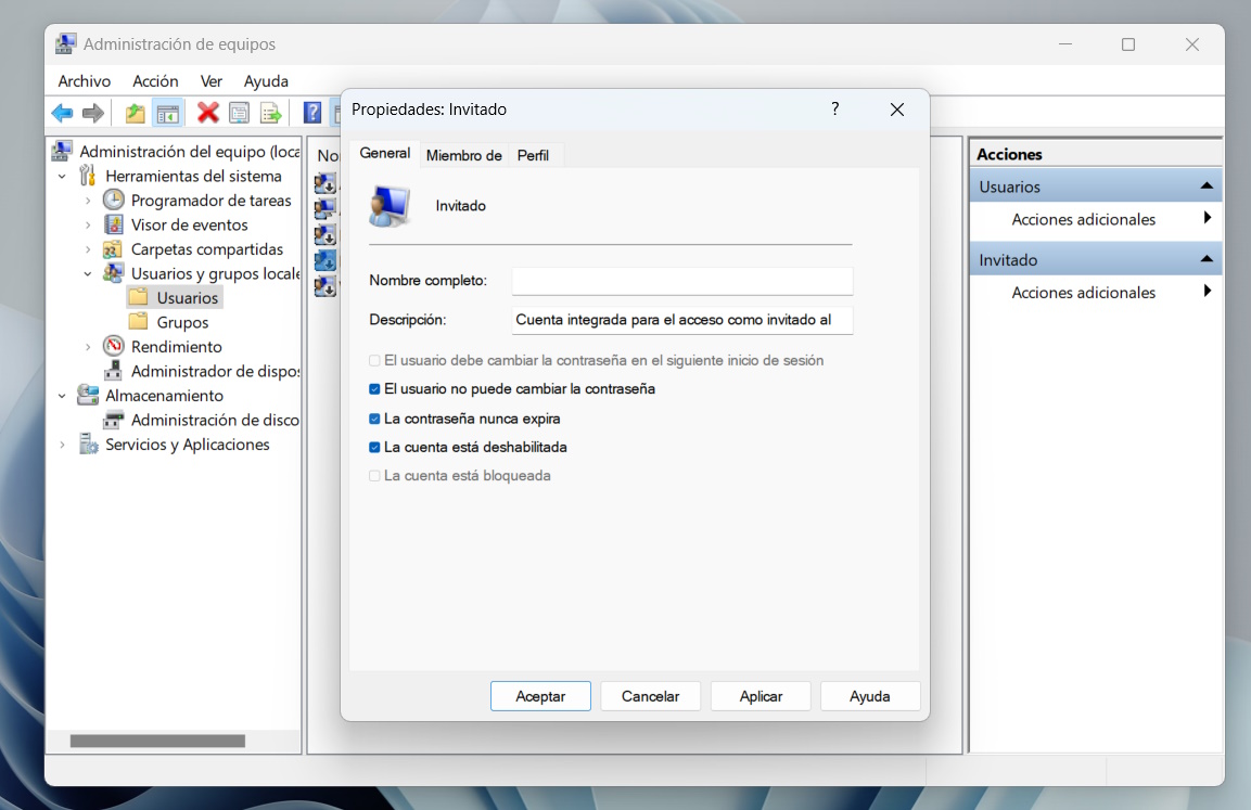 Cómo eliminar cuentas de usuario en Windows 11 5