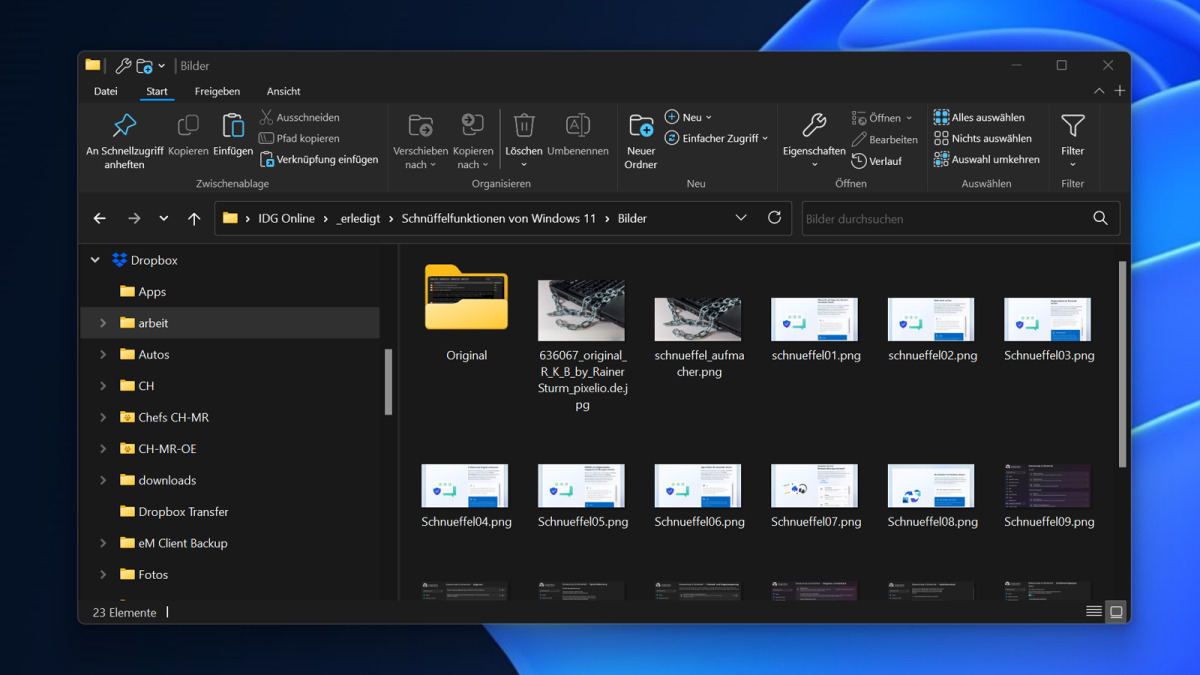 Dropbox - Explorer