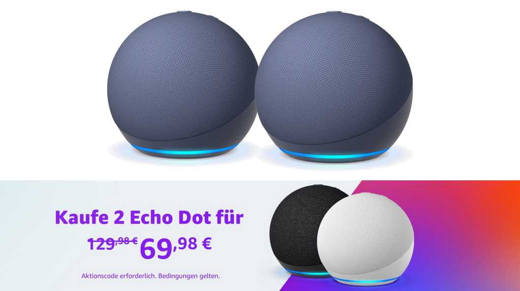 Image: Echo Dot 5. Gen. fast geschenkt: Tolles Alexa-Spar-Bundle bei Amazon