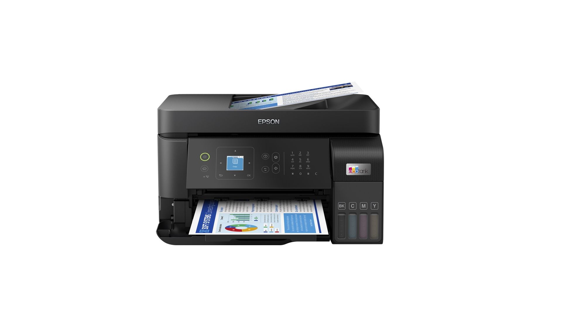 Epson Ecotank ET-4810: Kompakter mit Fax fürs Homeoffice