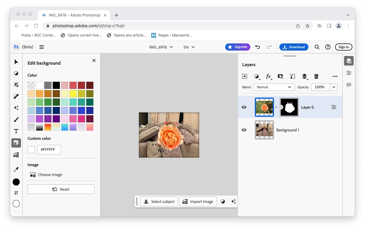Free Photoshop Web app