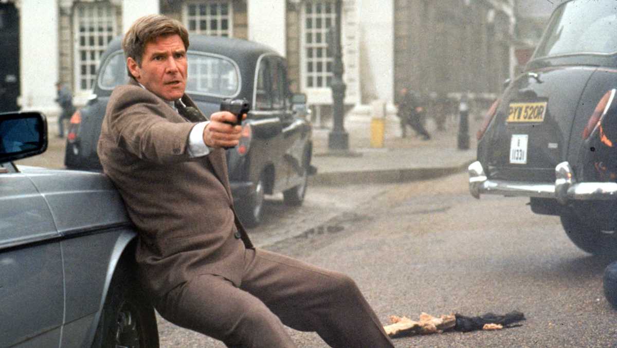 Harrison Ford gehört zu jenen Schauspielern, die unterschiedliche Ären geprägt haben: Als er ganz jung war, Star Wars. Später Indiana Jones, aber auch Jack Ryan wie hier in Patriot Games.
