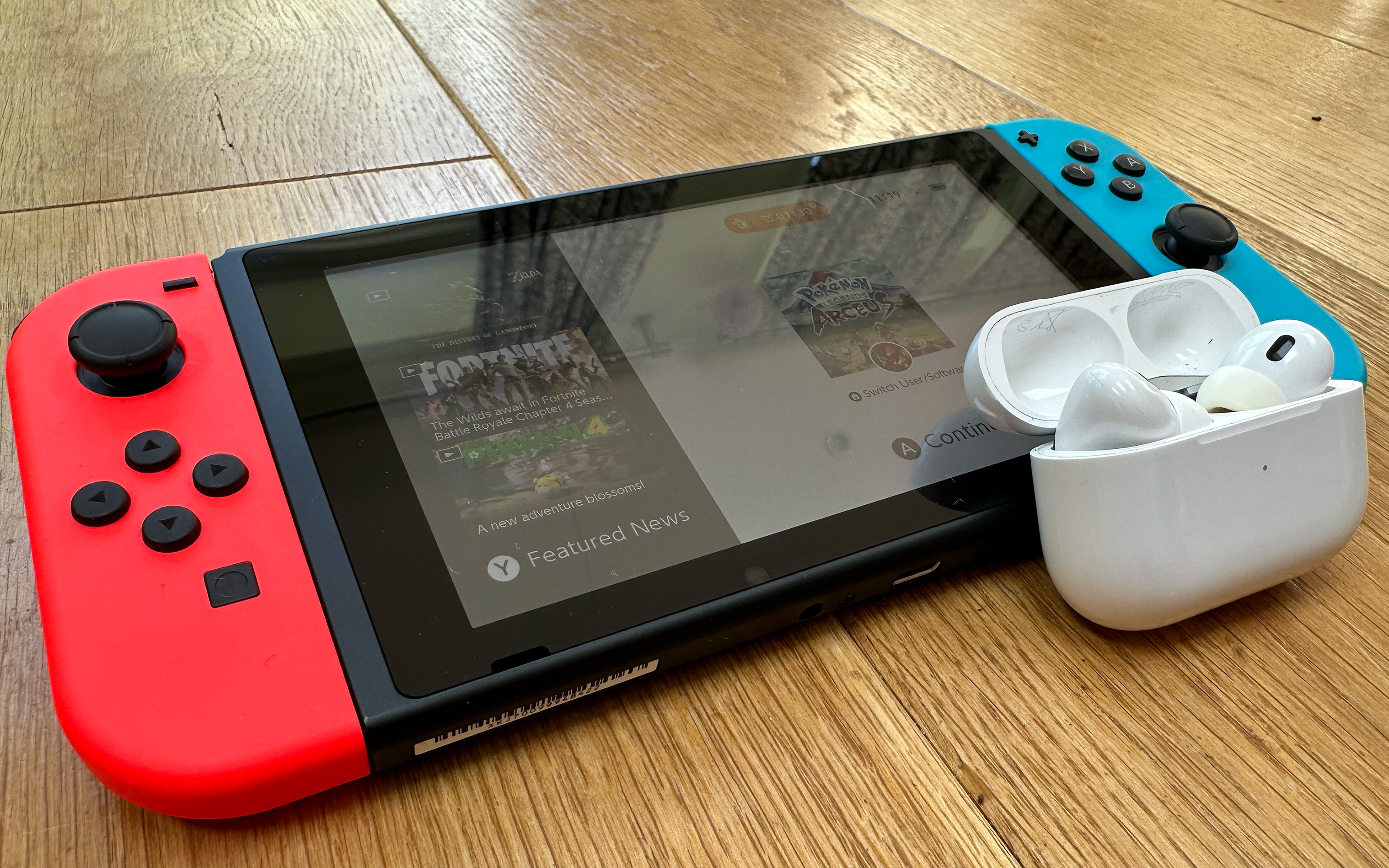 How to pair AirPods with a Nintendo Switch without an adapter