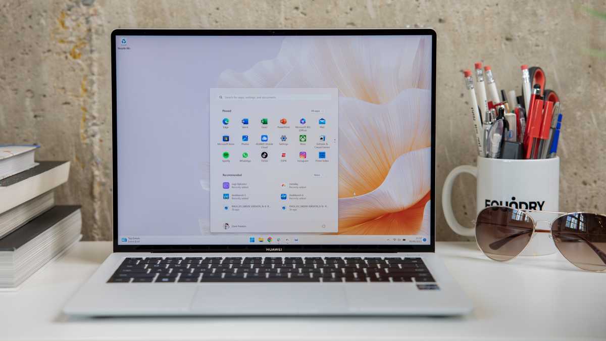 Huawei MateBook X Pro 2023_Bildschirm