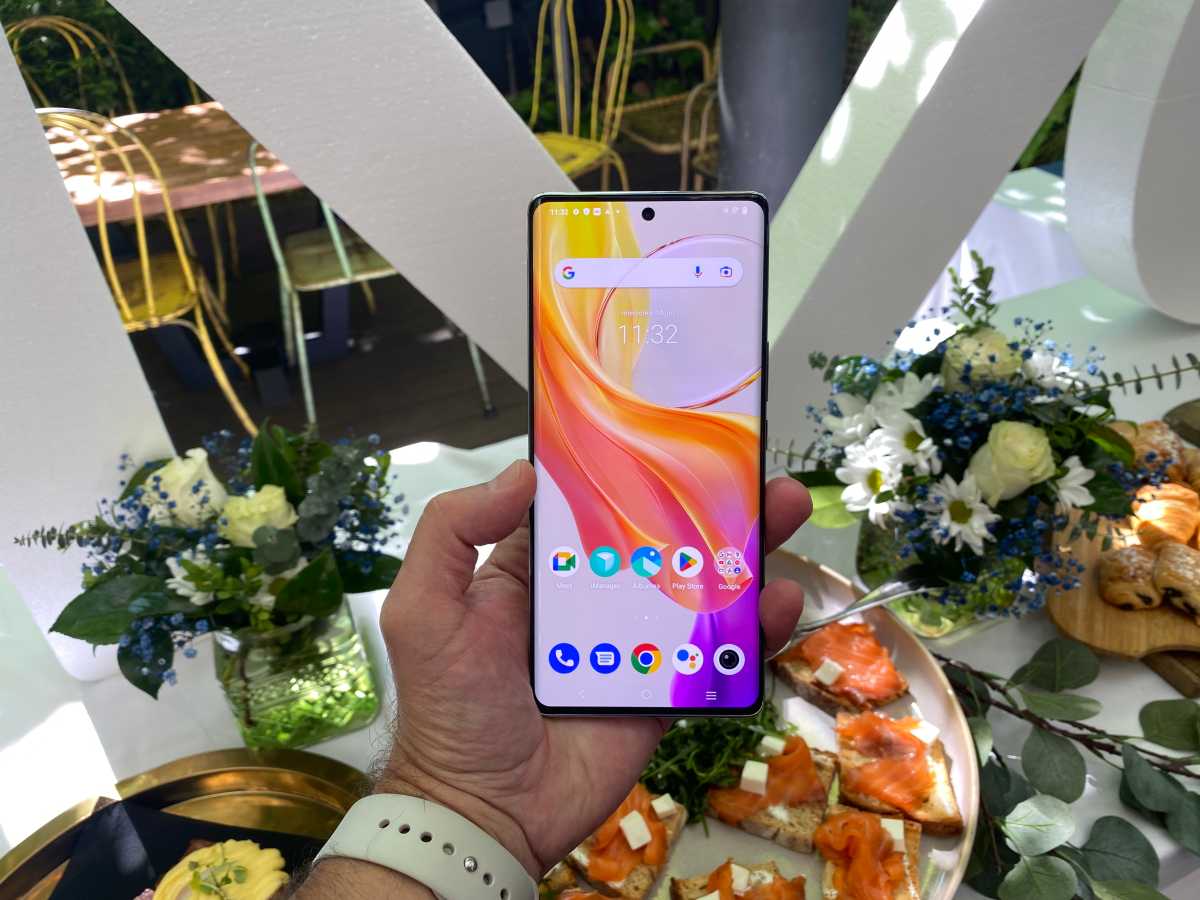 Techadvisor Vivo V29 Lite 5G pantalla