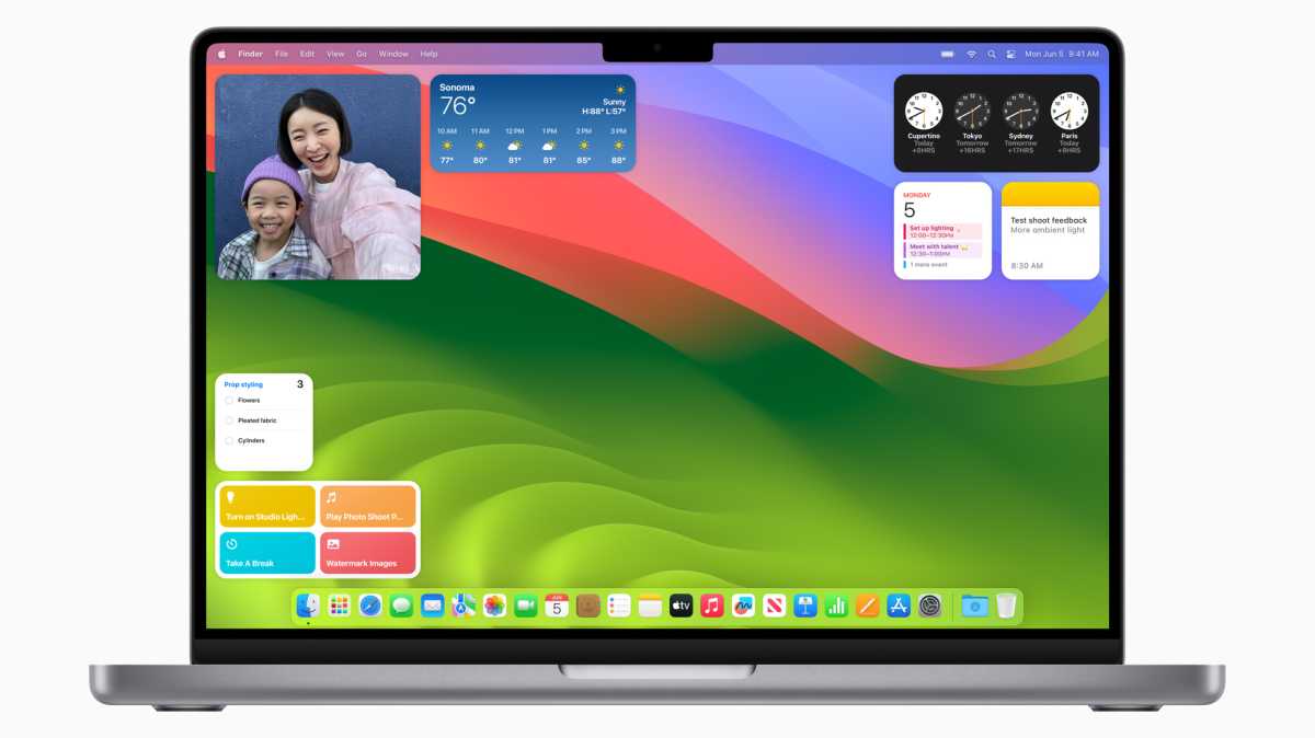 macOS 14 Sonoma brings desktop widgets, extra personal Personal looking to the Mac