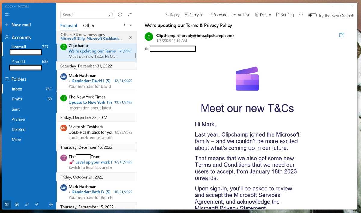 Outlook Replacing Hotmail as Microsoft's Email Program, News