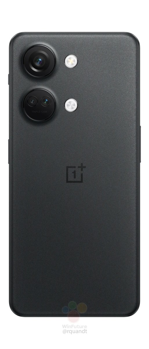 OnePlus Nord 3 rear black render WinFuture