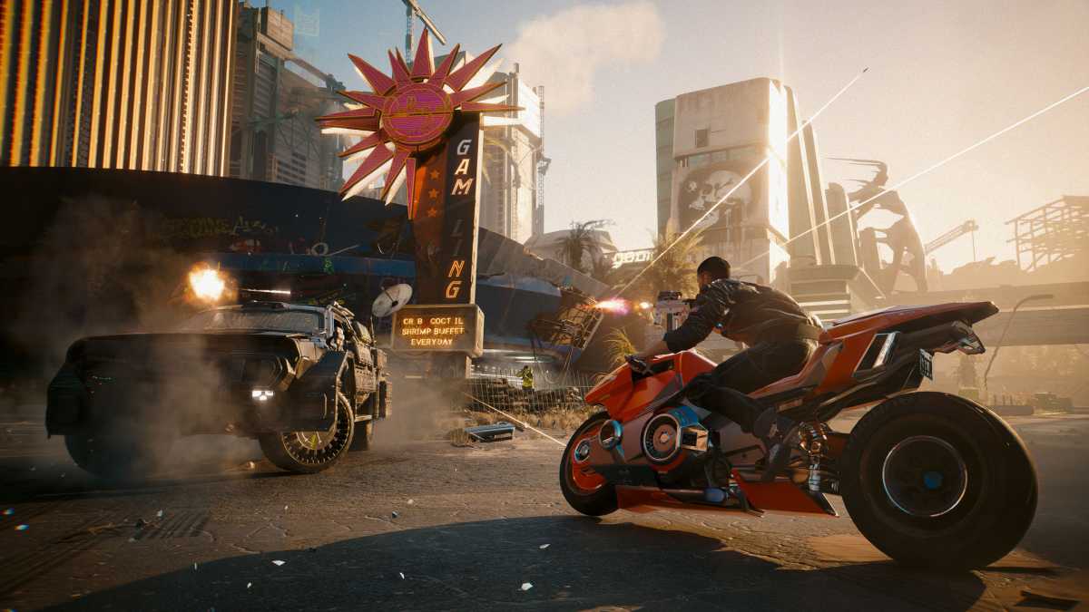 Cyberpunk 2077 new Ray Tracing: Overdrive mode somehow manages to make  literal trash look good