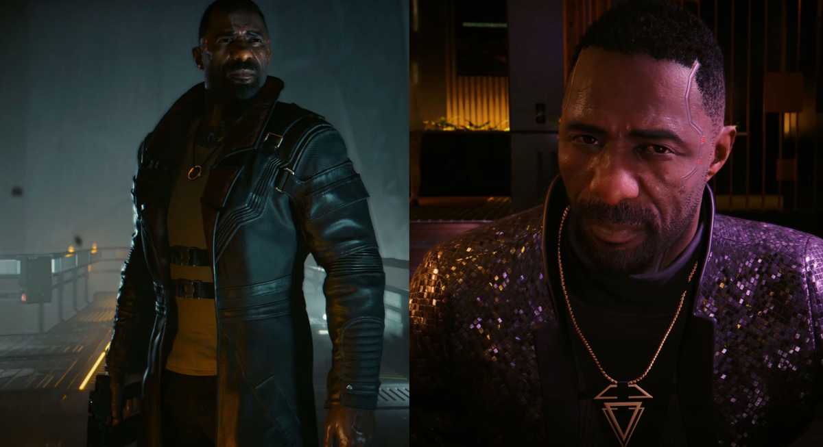 Idris Elba ist eine interessante Besatzung, weil er viele Rollen spielen kann: Der harte Haudegen, der einsame Wolf in Luther. Aber auch den Charme eines James Bond versprühen kann, was wir hier in dieser Szene sehen. Mit ihm kann CD Projekt viel variieren. 