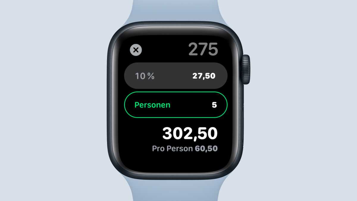Trinkgeld-Funktion auf der Apple Watch richtig nutzen – so geht's