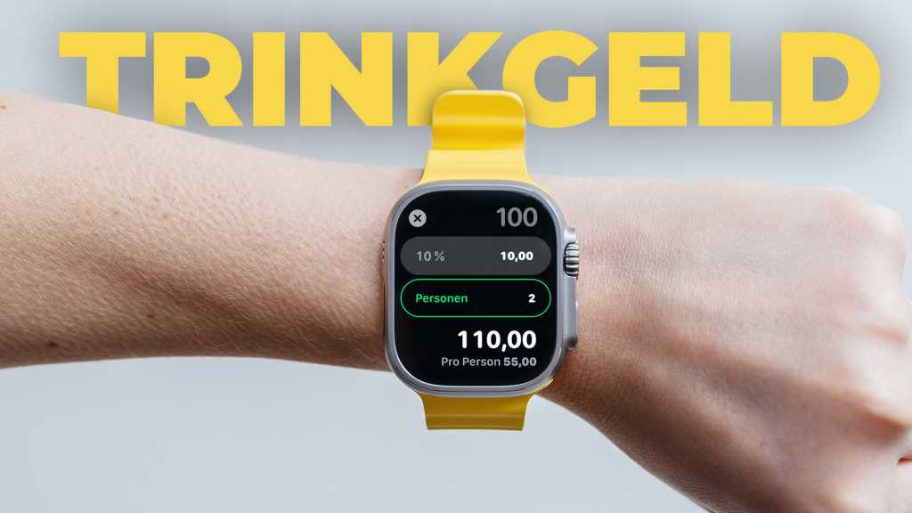 Image: Trinkgeld-Feature auf der Apple Watch nutzen â so geht's