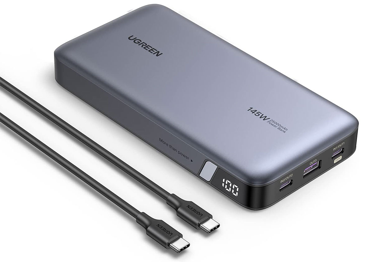 Ugreen 145W Power Bank for Laptop – MacBook power bank
