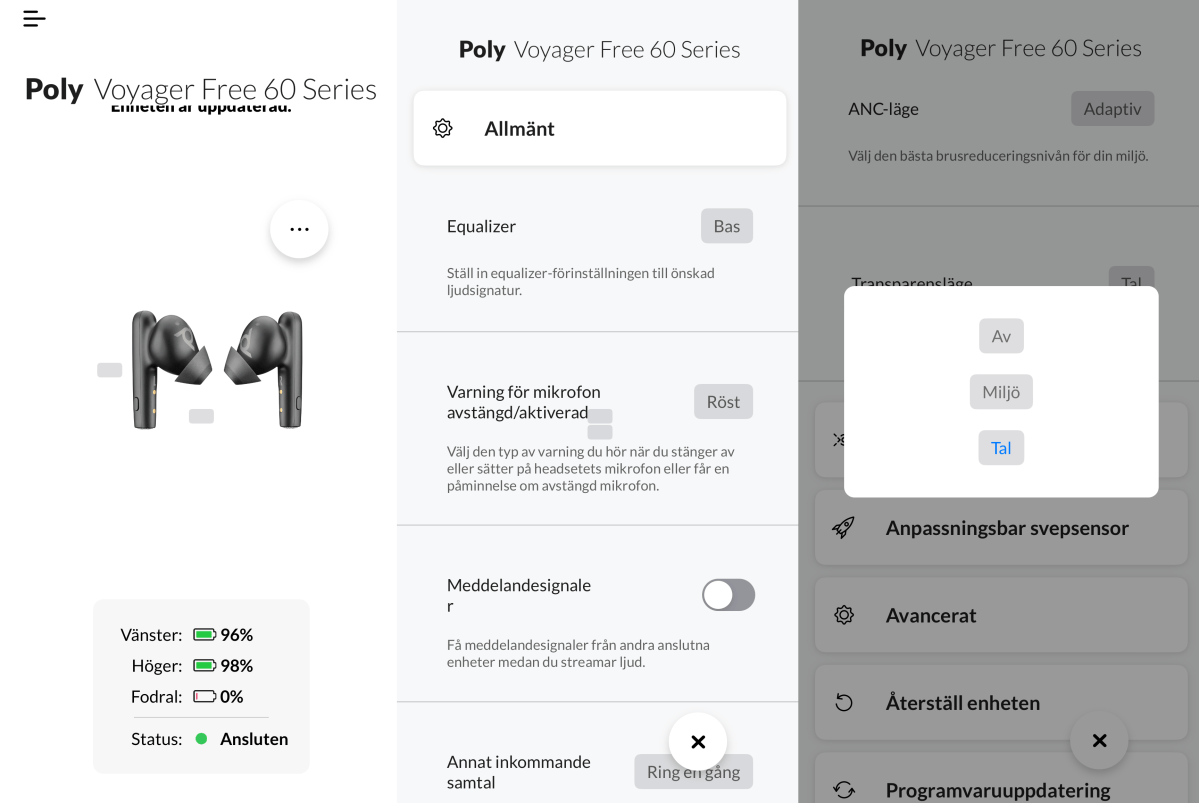 Poly Voyager app