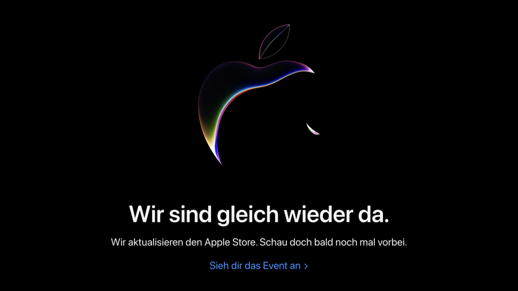 Image: Apple Store offline â neue Produkte zur WWDC 2023 erwartet