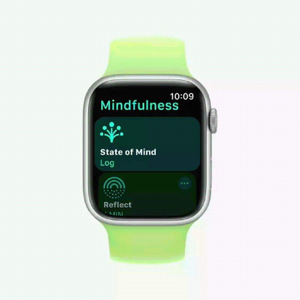 Image: watchOS 10: GemÃ¼tszustÃ¤nde mit Apple Watch aufzeichnen