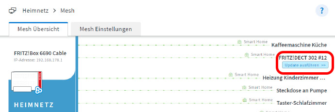 Weitere Aktualisierungen