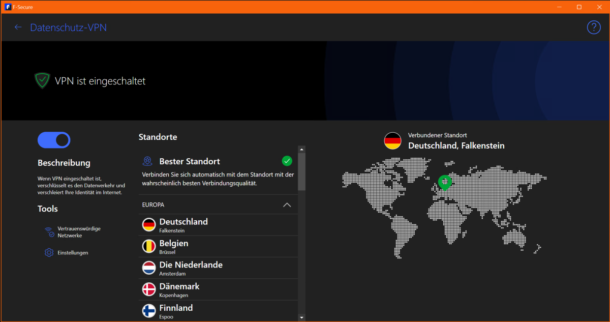 F-Secure Total 2023 VPN