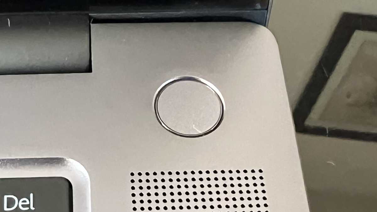 Huawei MateBook 16s (2023) - fingerprint sensor