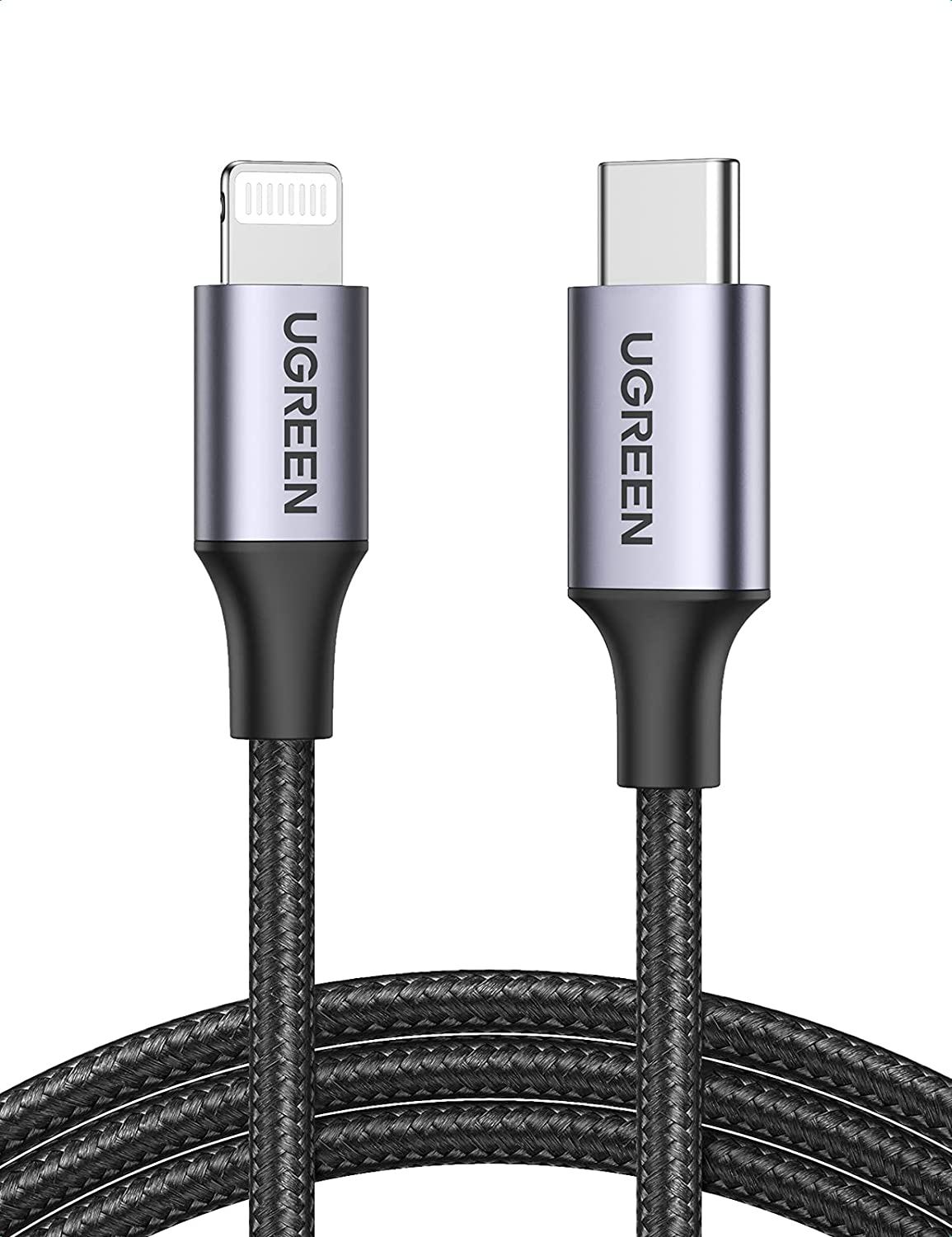 Ugreen USB-C auf Lightning Kabel - extra Lang, praktisch nicht nur für die Rücksitzbank