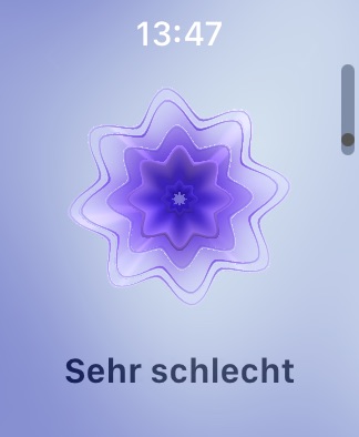 Gemütszustände in der Achtsamkeit-App unter watchOS 10