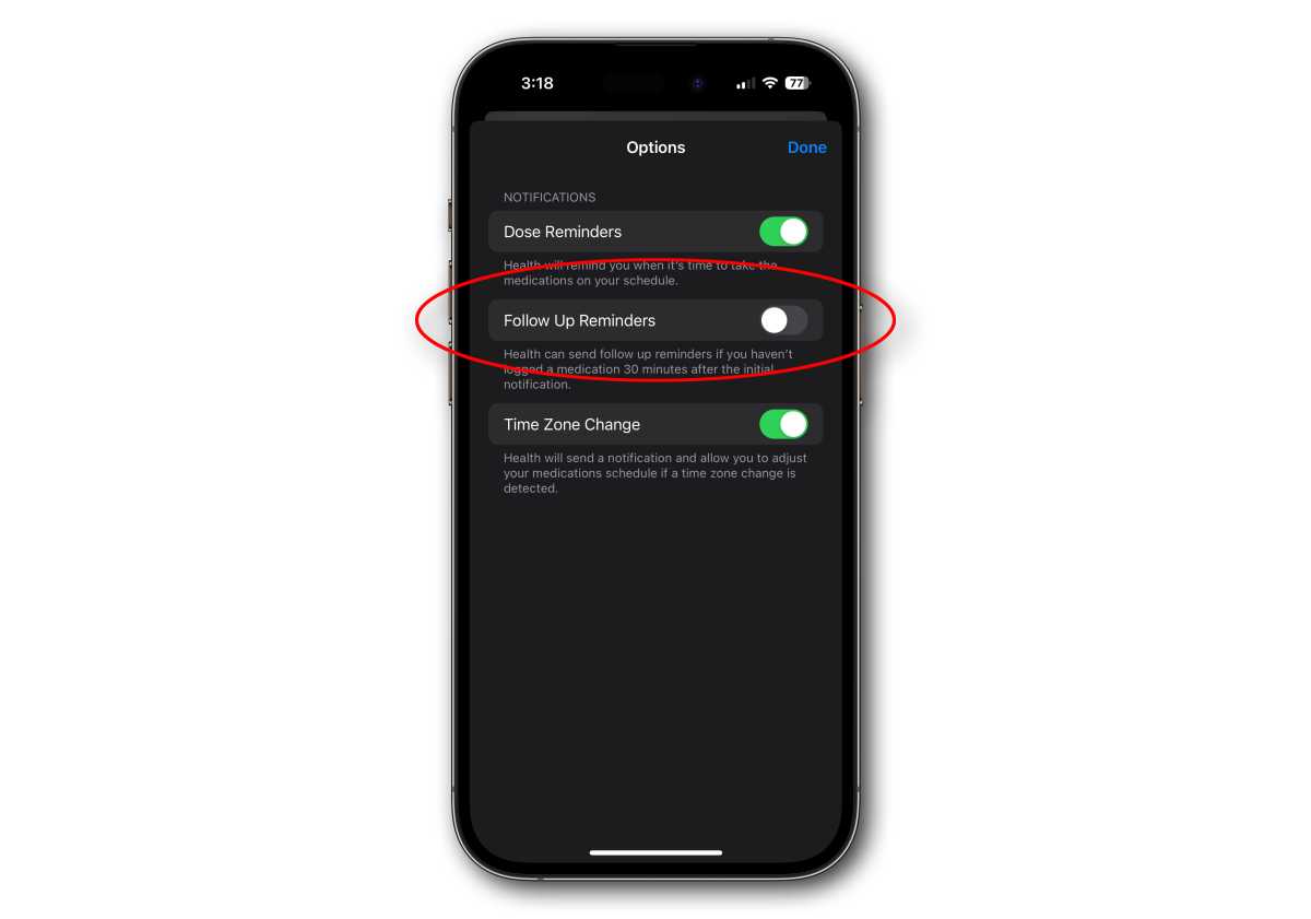 iOS 17 medication reminders