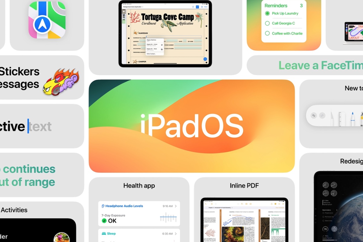 Les nouveautés de l'écran verrouillé pour iPadOS 17 et iOS 17