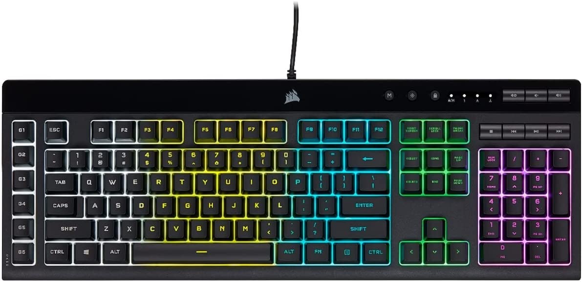 K55 Pro Lite RGB Wired Membrane Gaming Keyboard