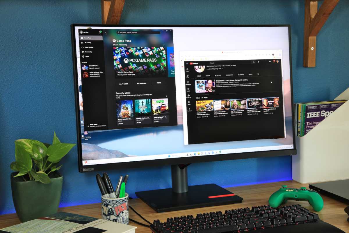 Lenovo ThinkVision P32p-30 monitor review: Pricey Thunderbolt 4