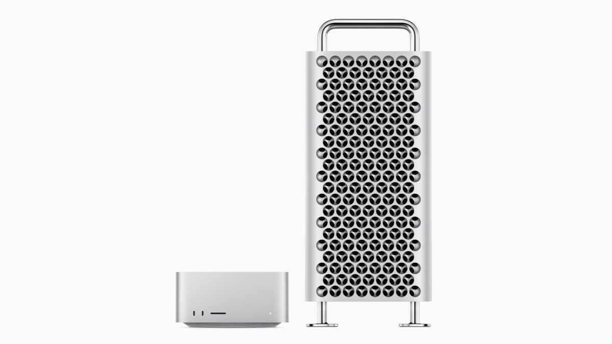 Apple Mac Studio and Mac Pro