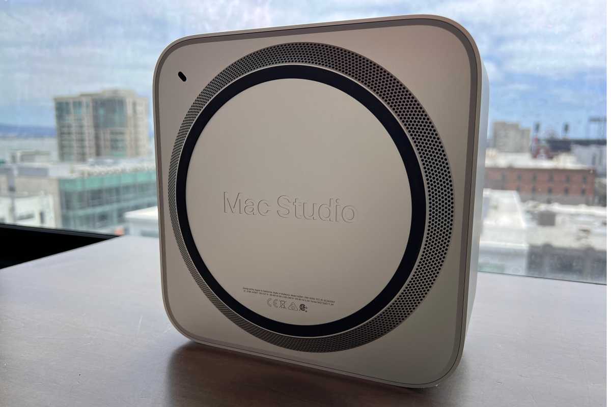 Mac Studio underside vents