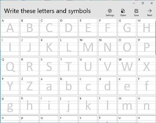 Microsoft Font Maker