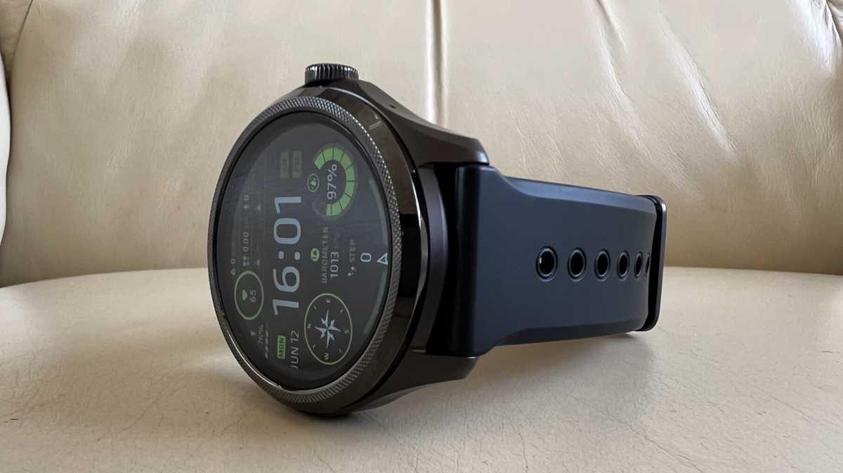 Mobvoi TicWatch Pro 5 - side view