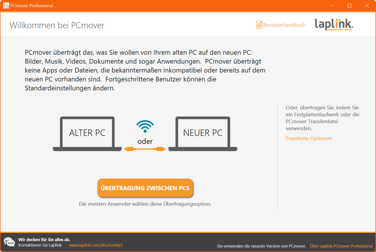 Top-Angebot für den Windows-Umzug: PCmover für 29,95 Euro – 20 Euro sparen