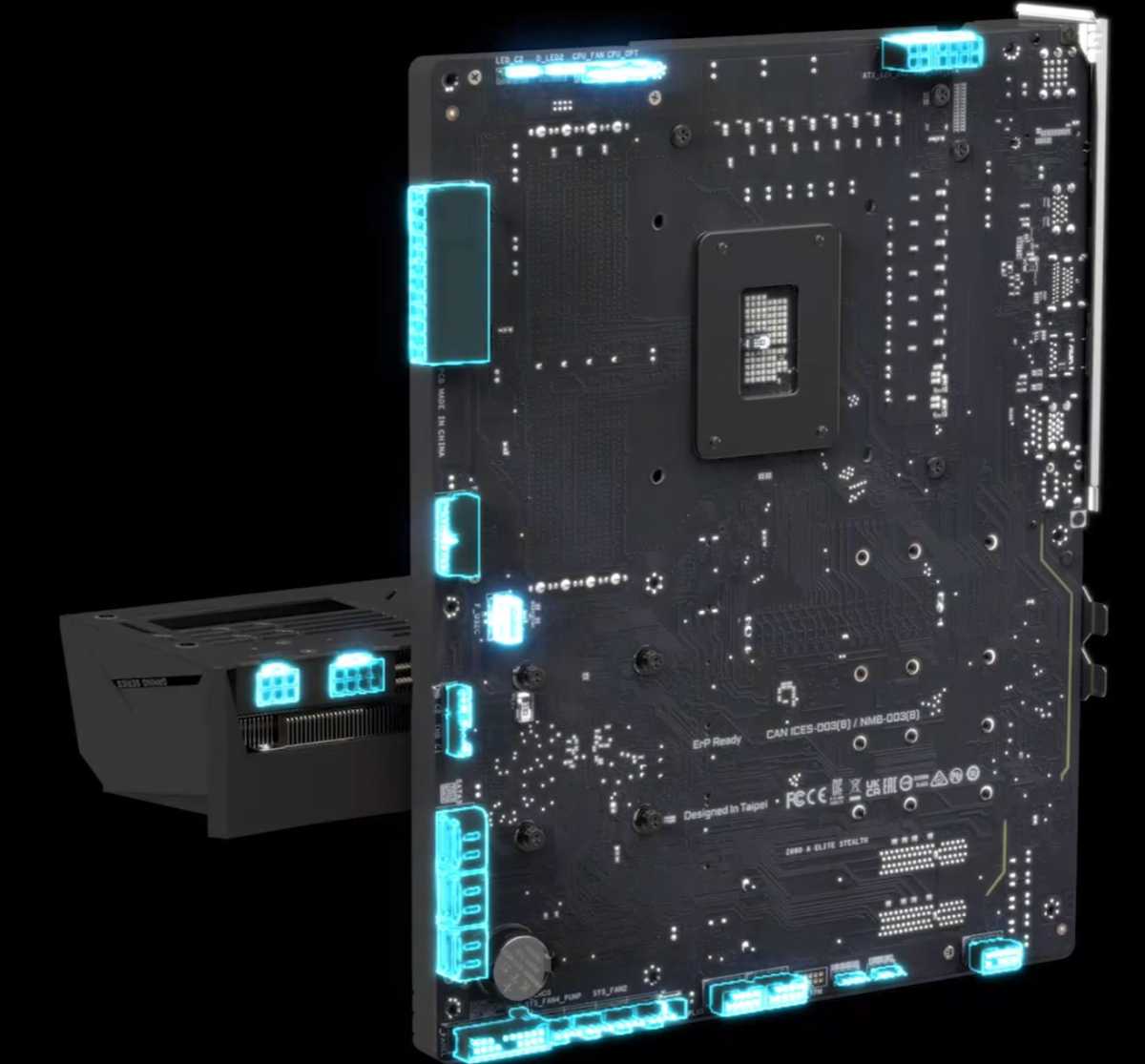 Gigabyte Project Stealth motherboard