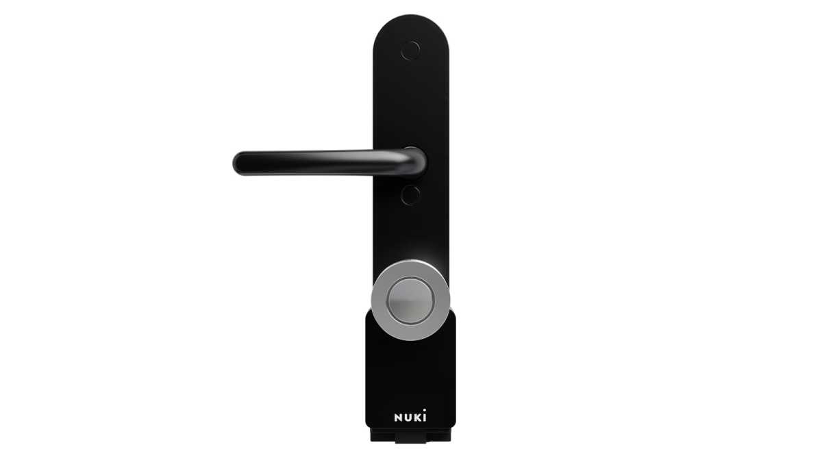 Nuki Smart Lock 4th Gen for Euro Cylinder Profile Keyless Smart Door Lock  White