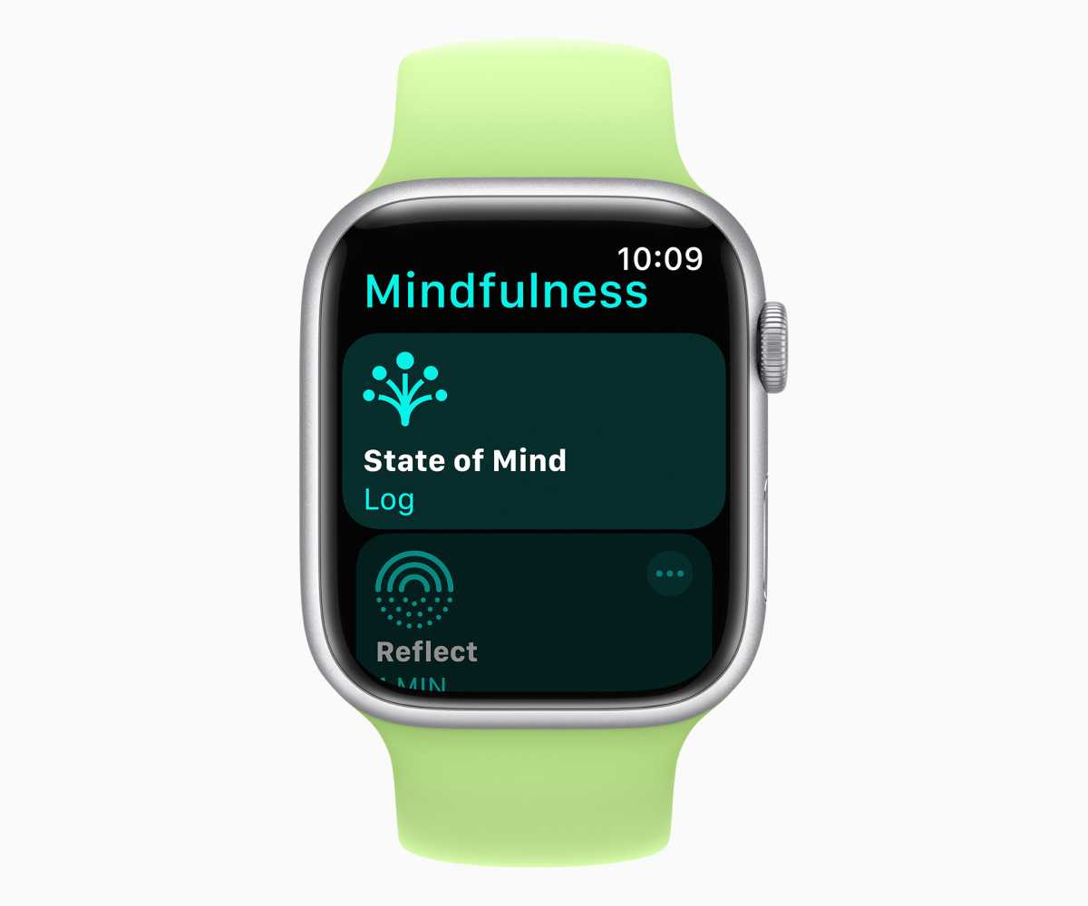 watchOS 10 Mindfulness logging