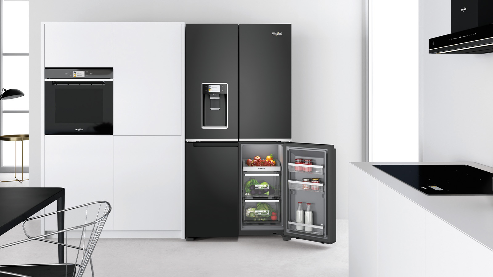 The new AEG matching fridge and freezer offers a more spacious alternative  to…
