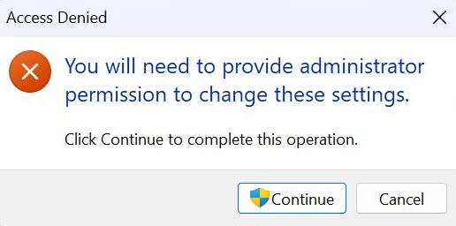 Windows 11 run as administrator method screenshot