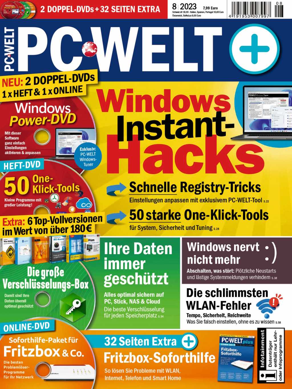 Image: PC-WELT 8/2023 jetzt am Kiosk: Windows Instant-Hacks