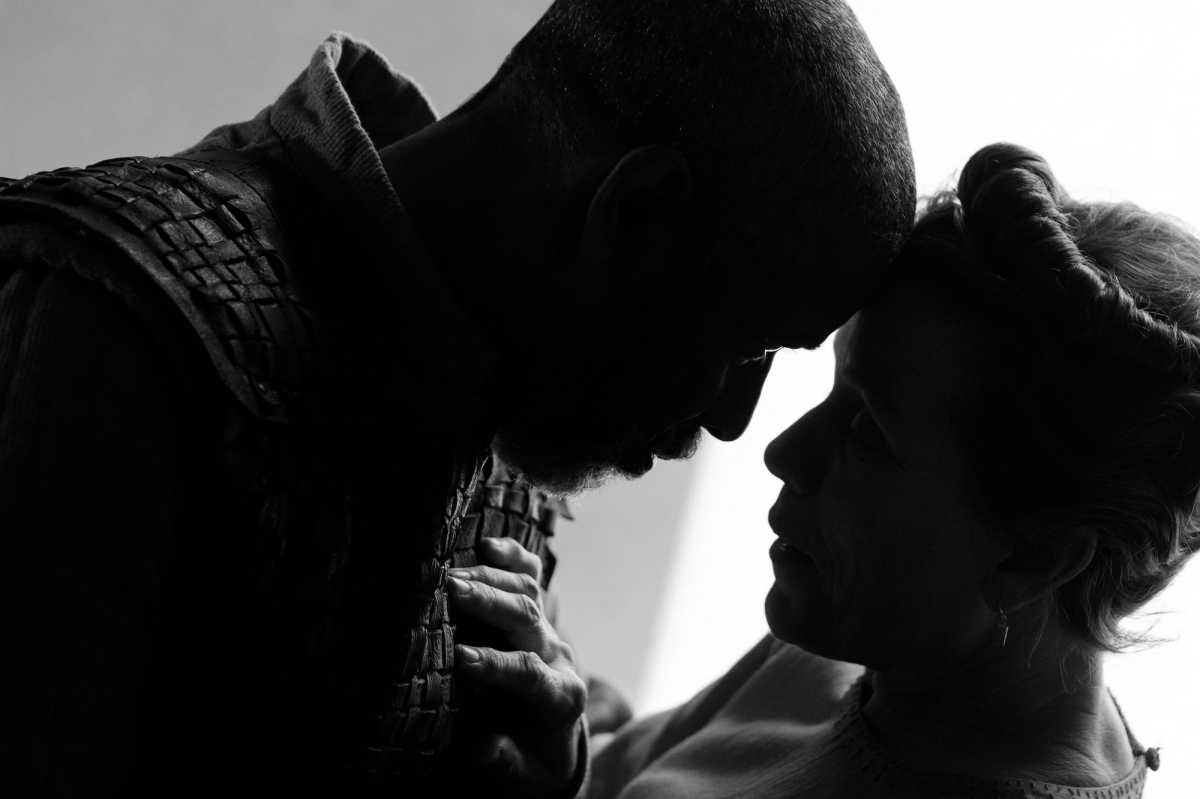 Denzel Washington and Frances McDormand commit murder most foul in The Tragedy of Macbeth.