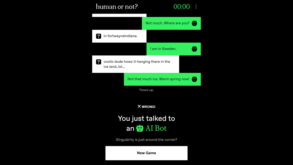 Human or not